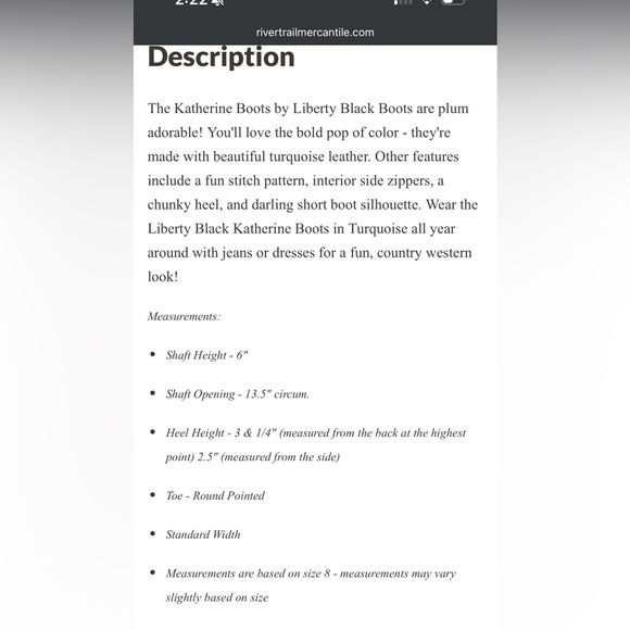 Liberty Black Booties - Picture 7 of 7